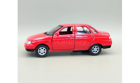 ВАЗ-2110 Lada-110 Лада (красный) Игрушка Welly М.0919, масштабная модель, scale35