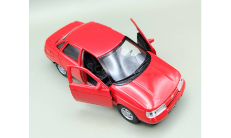 ВАЗ-2110 Lada-110 Лада (красный) Игрушка Welly М.0919, масштабная модель, scale35