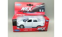 ВАЗ-2110 Lada-110 Лада (белый) Игрушка Welly М.0920, масштабная модель, scale35