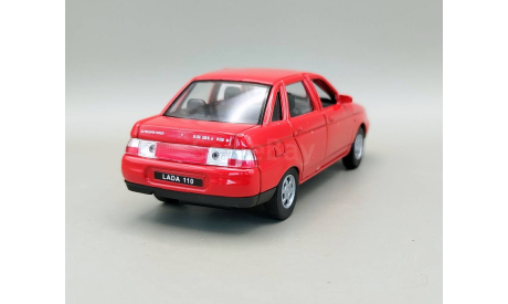 ВАЗ-2110 Lada-110 Лада (красный) Игрушка Welly М.0921, масштабная модель, scale35