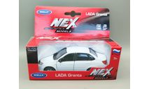 ВАЗ-2190 LADA Granta Лада Гранта (белый) Игрушка Welly М.0924, масштабная модель, scale35