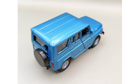 УАЗ-31514 (голубой) Игрушка Welly М.0928, масштабная модель, scale35
