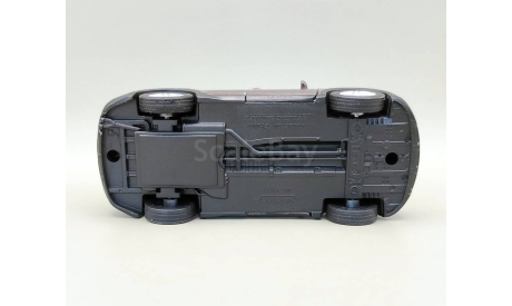 Hyundai Santa Fe (коричневый) Игрушка Welly М.0932, масштабная модель, scale35