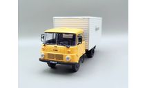 Robur LD3000 фургон ’Продукты’ (оранжевый/серый) DeAgostini  М.0935, масштабная модель, scale43