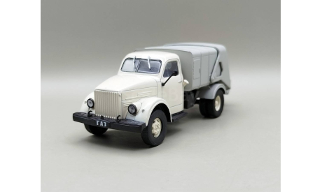 Горький-93М (Горький-51А) вывоз мусора / мусоровоз (серый) DeAgostini  М.0940, масштабная модель, scale43, ГАЗ