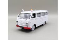 РАФ-977ИМ скорая медицинская помощь (белый) DeAgostini  М.0945, масштабная модель, scale43