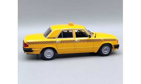 Горький 3110 ’Волга’ Такси (жёлтый) DeAgostini  М.0952, масштабная модель, scale43, ГАЗ