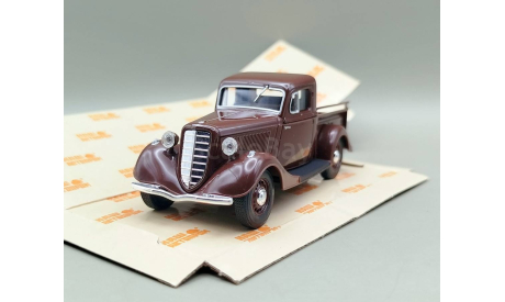 Горький-М415 пикап (коричневый) Наш Автопром  М.0979, масштабная модель, scale43, ГАЗ