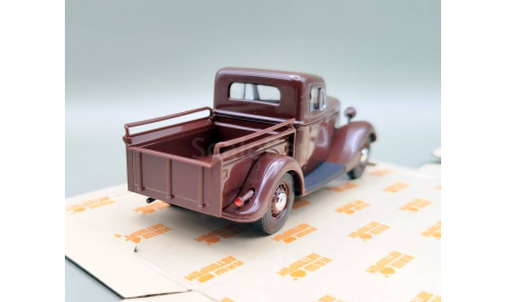 Горький-М415 пикап (коричневый) Наш Автопром  М.0979, масштабная модель, scale43, ГАЗ