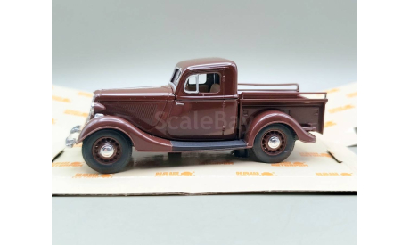 Горький-М415 пикап (коричневый) Наш Автопром  М.0979, масштабная модель, scale43, ГАЗ