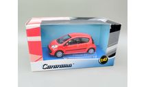 Citroen C1 (красный) Ситроен Cararama М.1012, масштабная модель, Bauer/Cararama/Hongwell, scale43, Citroën