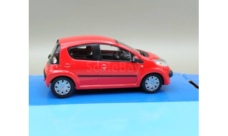 Citroen C1 (красный) Ситроен Cararama М.1012, масштабная модель, Bauer/Cararama/Hongwell, scale43, Citroën