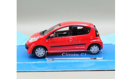 Citroen C1 (красный) Ситроен Cararama М.1012, масштабная модель, Bauer/Cararama/Hongwell, scale43, Citroën