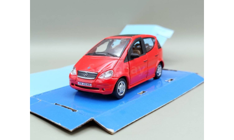 Mercedes Benz A140 (красный) Мерседес Cararama М.1013, масштабная модель, Bauer/Cararama/Hongwell, scale43, Mercedes-Benz