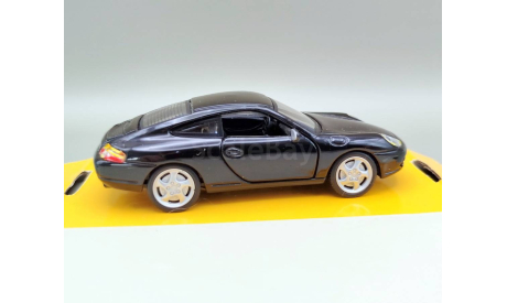 Porsche 911 Coupe (чёрный) Порше Cararama М.1019, масштабная модель, Bauer/Cararama/Hongwell, scale43