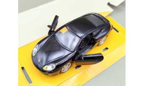 Porsche 911 Coupe (чёрный) Порше Cararama М.1019, масштабная модель, Bauer/Cararama/Hongwell, scale43