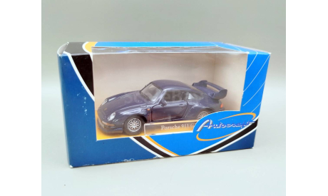 Porsche 911 GT2 (тёмно-синий) Порше Cararama М.1020, масштабная модель, Bauer/Cararama/Hongwell, scale43