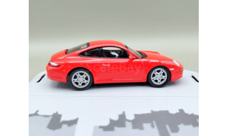Porsche 911 Carrera S (красный) Порше Cararama М.1021, масштабная модель, Bauer/Cararama/Hongwell, scale43