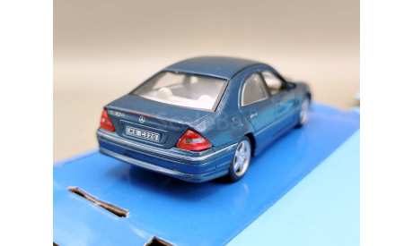Mercedes Benz C-Class Sedan (синий) Мерседес Cararama М.1024, масштабная модель, Bauer/Cararama/Hongwell, scale43, Mercedes-Benz