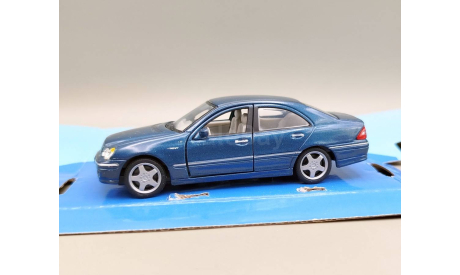 Mercedes Benz C-Class Sedan (синий) Мерседес Cararama М.1024, масштабная модель, Bauer/Cararama/Hongwell, scale43, Mercedes-Benz