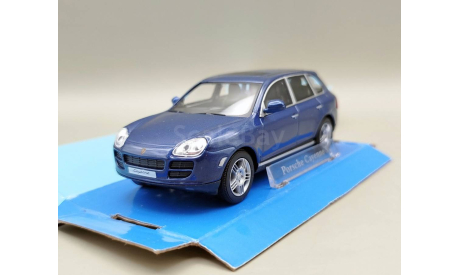 Porsche Cayenne S (тёмно-синий) Порше Cararama М.1027, масштабная модель, Bauer/Cararama/Hongwell, scale43, Lexus