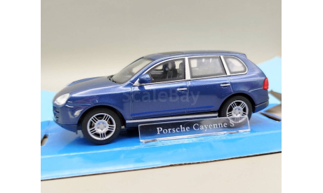 Porsche Cayenne S (тёмно-синий) Порше Cararama М.1027, масштабная модель, Bauer/Cararama/Hongwell, scale43, Lexus