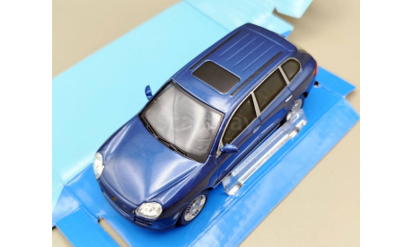 Porsche Cayenne S (тёмно-синий) Порше Cararama М.1027, масштабная модель, Bauer/Cararama/Hongwell, scale43, Lexus