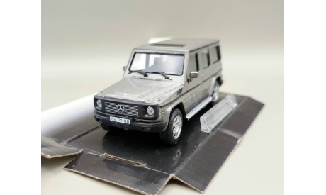 Mercedes-Benz G-Class (серебристый) Мерседес Cararama М.1037, масштабная модель, Bauer/Cararama/Hongwell, scale43