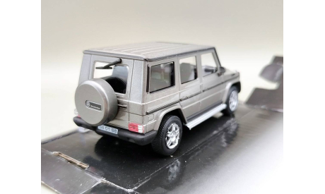 Mercedes-Benz G-Class (серебристый) Мерседес Cararama М.1037, масштабная модель, Bauer/Cararama/Hongwell, scale43