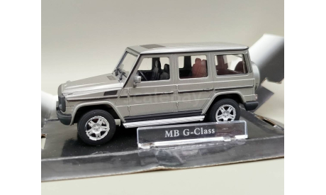 Mercedes-Benz G-Class (серебристый) Мерседес Cararama М.1037, масштабная модель, Bauer/Cararama/Hongwell, scale43