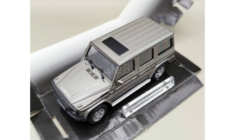 Mercedes-Benz G-Class (серебристый) Мерседес Cararama М.1037, масштабная модель, Bauer/Cararama/Hongwell, scale43