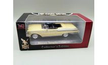 Mercury Turnpike Cruiser кабриолет 1957 (светло-жёлтый) Меркурий Signature Models Yatming М.1043, масштабная модель, Yat Ming, scale43