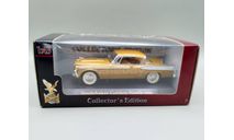 Studebaker Golden Hawk 1958 (золотой) Студебейкер Signature Models Yatming М.1044, масштабная модель, Yat Ming, scale43
