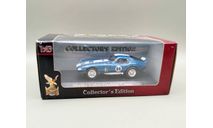 Shelby Cobra Daytona Coupe 1965 (синий) Шелби Signature Models Yatming  М.1047, масштабная модель, Yat Ming, scale43