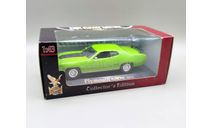 Plymouth GTX 1971 (ярко-зелёный) Плимут Signature Models Yatming  М.1049, масштабная модель, Yat Ming, scale43