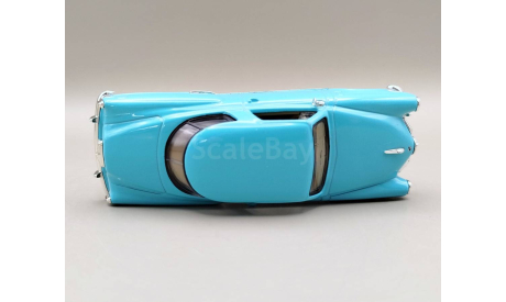 Studebaker Champion 1950 (голубой) Студебейкер Signature Models Yatming  М.1050, масштабная модель, Yat Ming, scale43