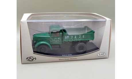 ЯАЗ-205 самосвал (тёмно-зелёный) Start Scale Model  М.1092, масштабная модель, Start Scale Models (SSM), scale43