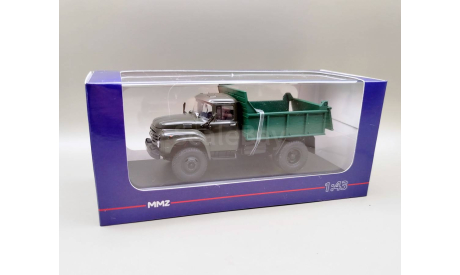 ЗИЛ-ММЗ-4502 самосвал (тёмно-зелёный) Ultra Models М.1101, масштабная модель, scale43