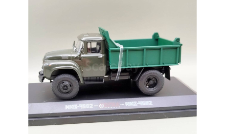 ЗИЛ-ММЗ-4502 самосвал (тёмно-зелёный) Ultra Models М.1101, масштабная модель, scale43