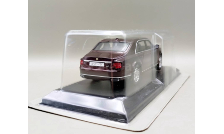 Аурус Сенат / Aurus Senat (тёмно-бордовый) DeAgostini  М.1104, масштабная модель, scale43