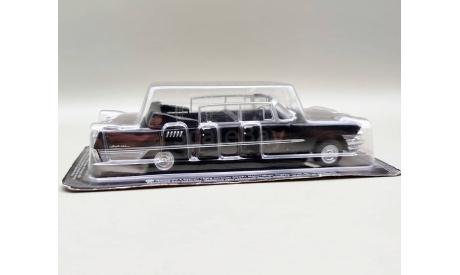 ЗИЛ-111Г кабриолет лимузин (чёрный) DeAgostini  М.1107, масштабная модель, scale43