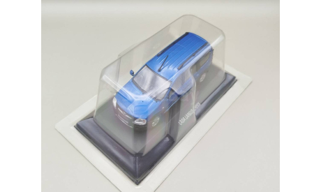 Lada Largus Cross (синий) DeAgostini М.1130, масштабная модель, scale43, ВАЗ