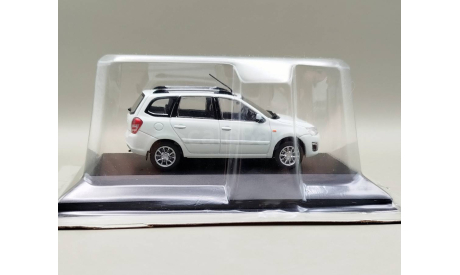 ВАЗ-2194 Lada Kalina / Лада Калина универсал (белый) DeAgostini М.1136, масштабная модель, scale43