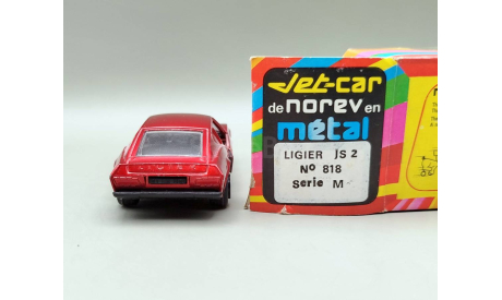 Ligier JS2 №818 (красный) Лиджир Norev Jet-car М.1166, масштабная модель, scale43