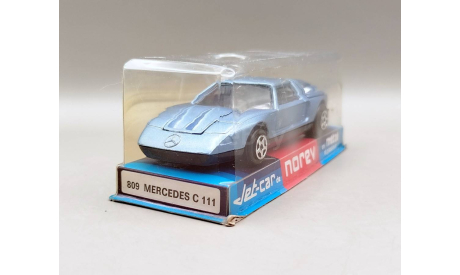 Mercedes C111 №899 (синий) Мерседес Norev Jet-car М.1170, масштабная модель, scale43, Mercedes-Benz