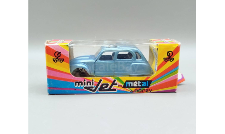 Citroen Dyane (голубой) Ситроен Norev Mini Jet М.1173, масштабная модель, scale0, Citroën