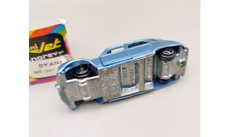 Citroen Dyane (голубой) Ситроен Norev Mini Jet М.1173, масштабная модель, scale0, Citroën