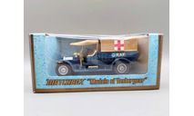 Crossley RAF Tender 1918 Models of Yesteryear Y-13 (синий/бежевый) Кроссли Matchbox М.1179, масштабная модель, scale43