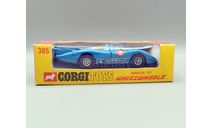 Porsche Carrera 917 Whizzwheels #385 (синий) Corgi Toys М.1188, масштабная модель, scale43