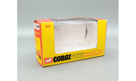 Коробка Corgi Toys #389 Reliant Bond Bug 700 ES Whizzwheels М.1209, масштабная модель, scale0